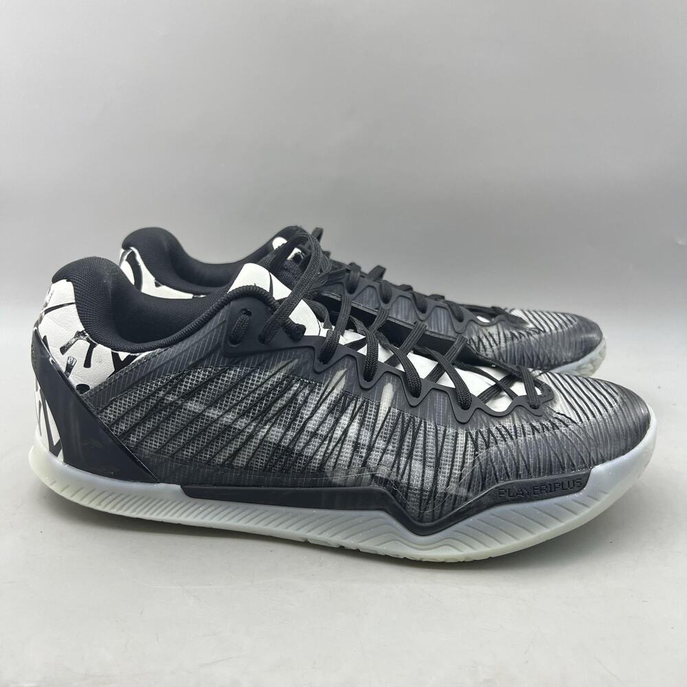 Serious Player 1 Plus The Logo Shoes Men Size 12 Black White Basketball Sneakers